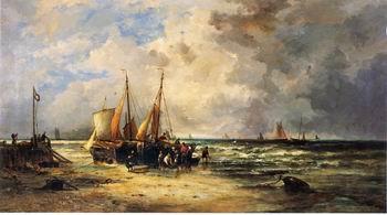 unknow artist Seascape, boats, ships and warships. 44 France oil painting art
